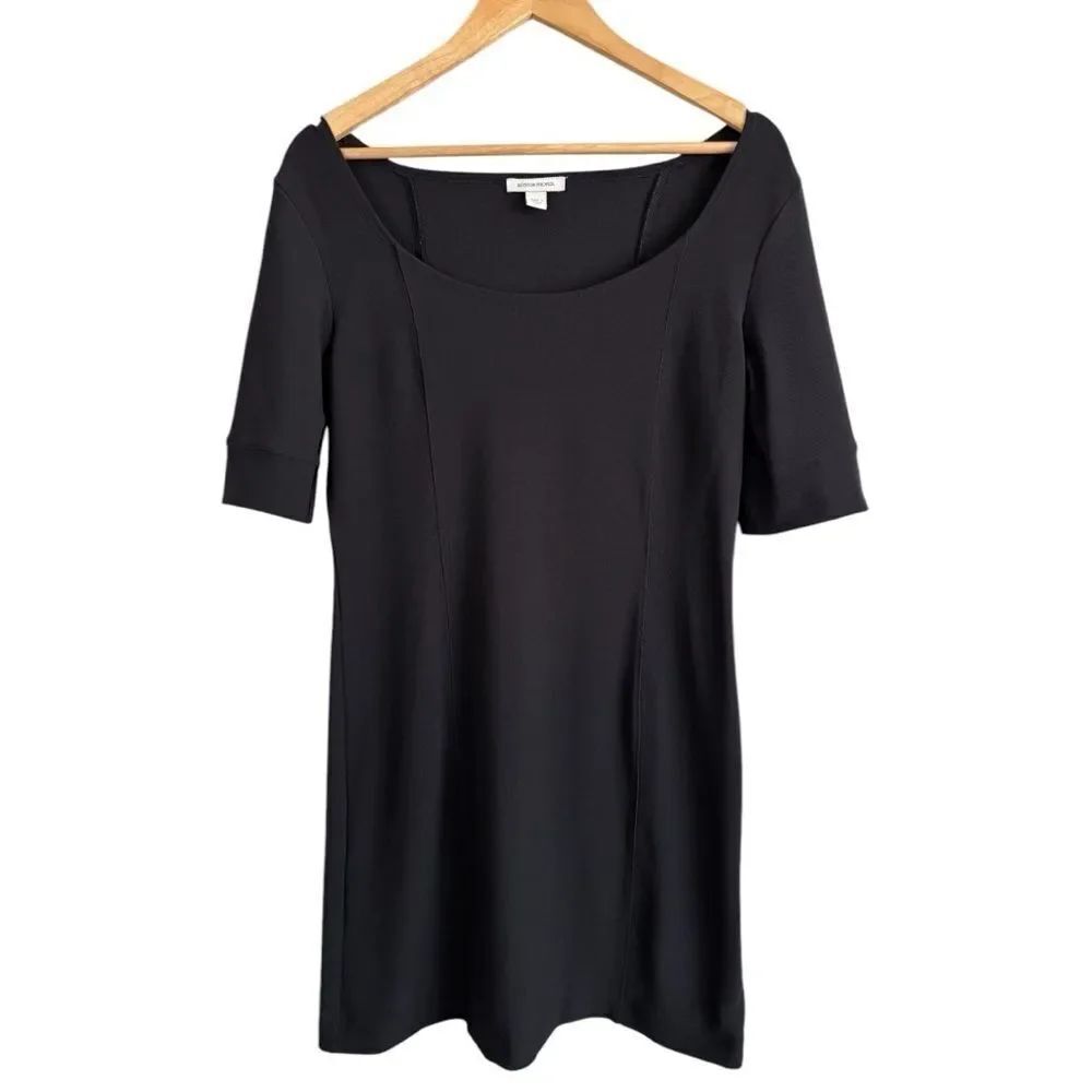 Boston Proper Black A Line Dress Small